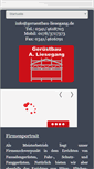 Mobile Screenshot of geruestbau-liesegang.de